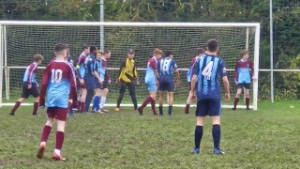 images from St Maelruans FC under16 team